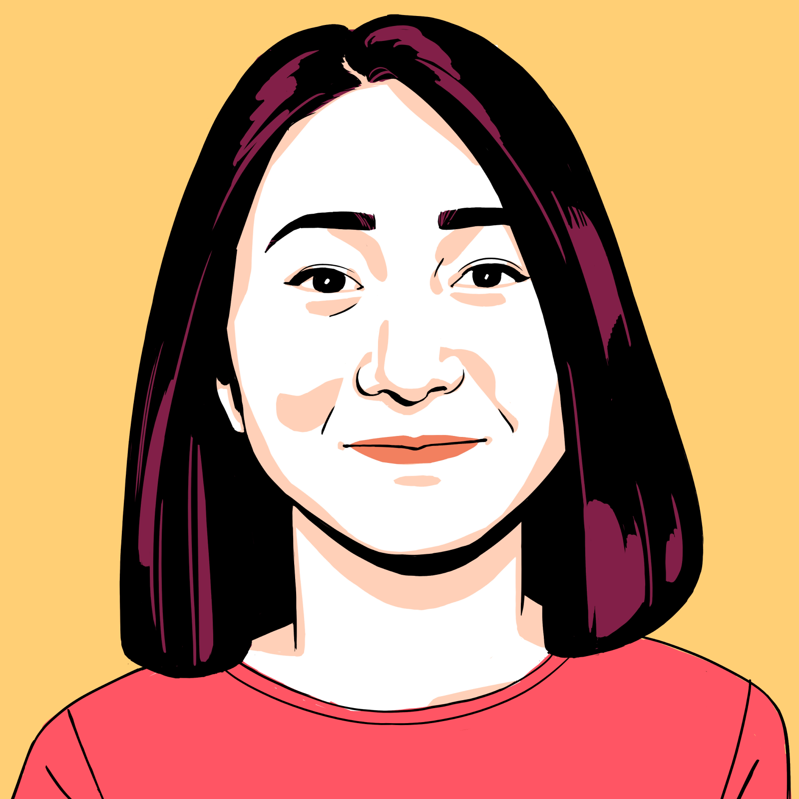 illustration of author kristin au